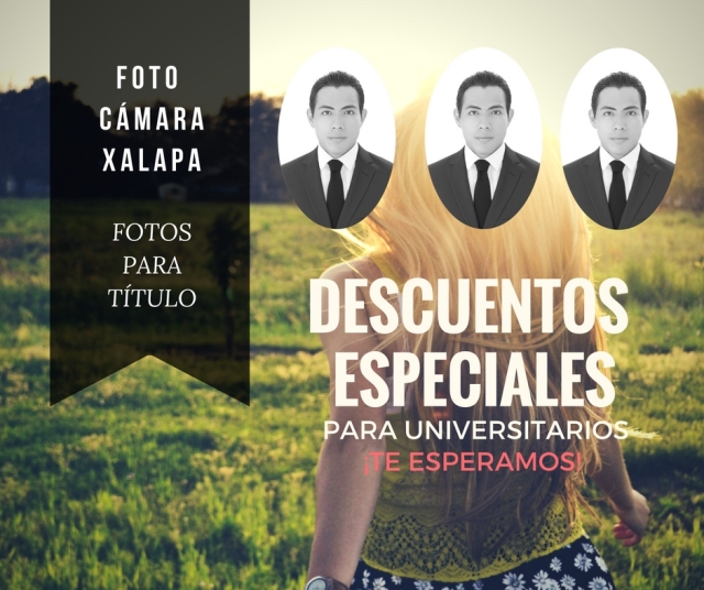 Paquetes de Fotos de Titulación y Descuentos para Universitarios en Xalapa